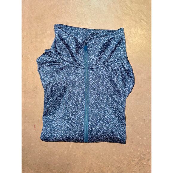 Mondetta Stratified Sea Combo Blue L/S Active Popover Pullover Large NWT Womens - Picture 9 of 9